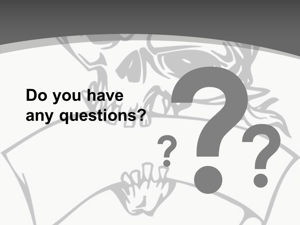 Screenprinting Danger Pirate PowerPoint Template