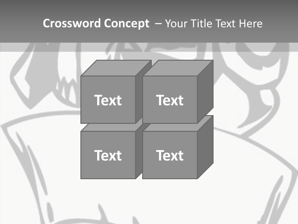 Soldier Vinylready Black And White PowerPoint Template