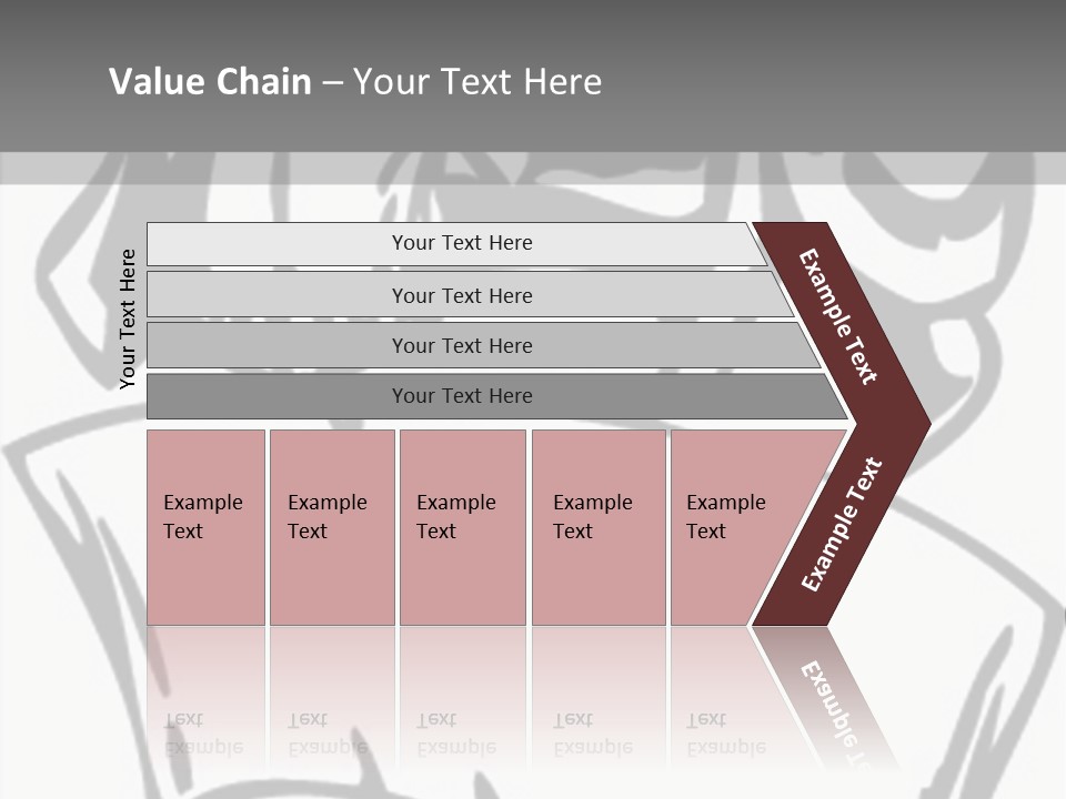 Soldier Vinylready Black And White PowerPoint Template