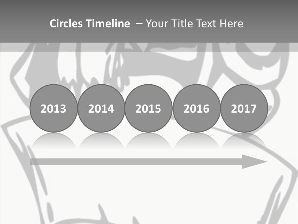 Soldier Vinylready Black And White PowerPoint Template