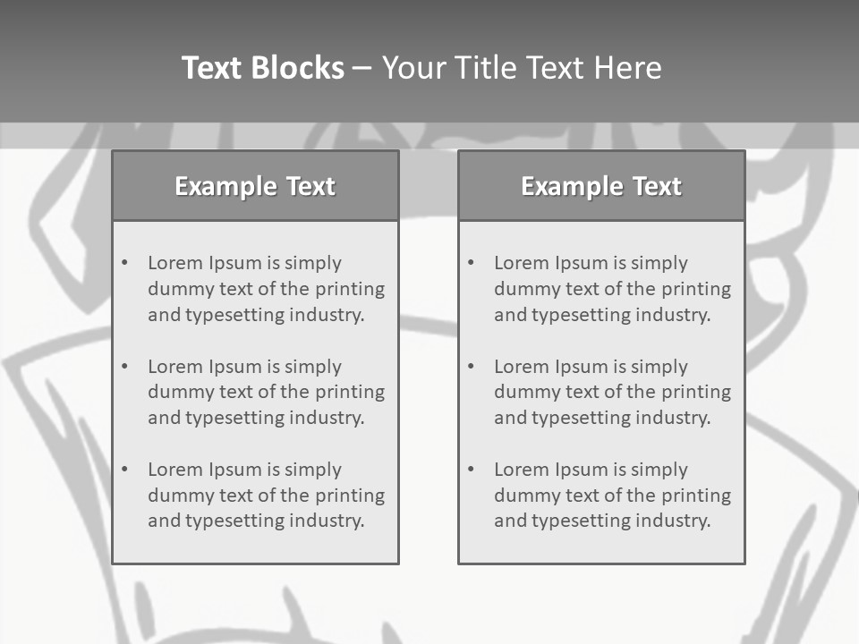 Soldier Vinylready Black And White PowerPoint Template