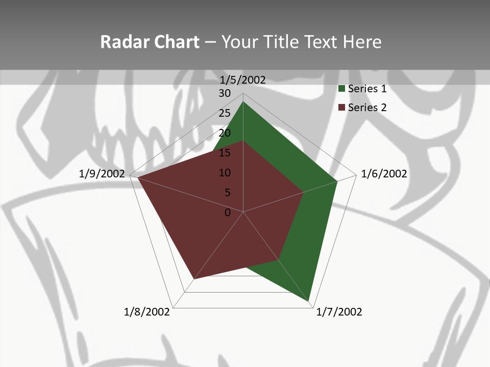 Soldier Vinylready Black And White PowerPoint Template