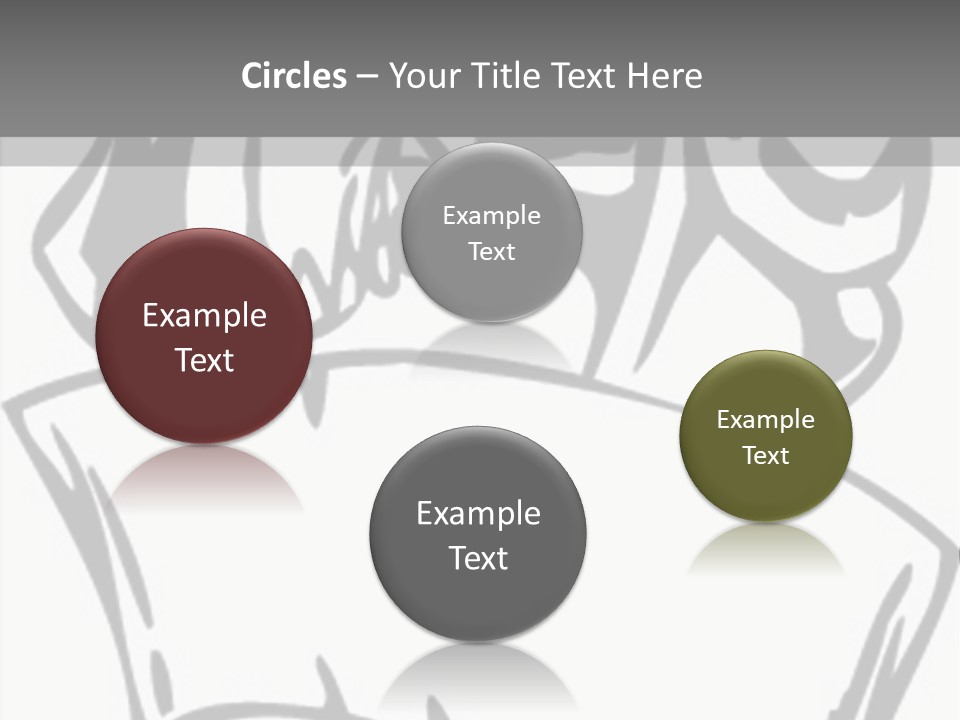 Soldier Vinylready Black And White PowerPoint Template