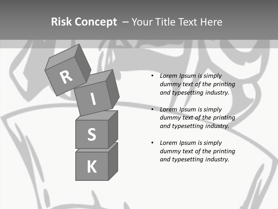 Soldier Vinylready Black And White PowerPoint Template