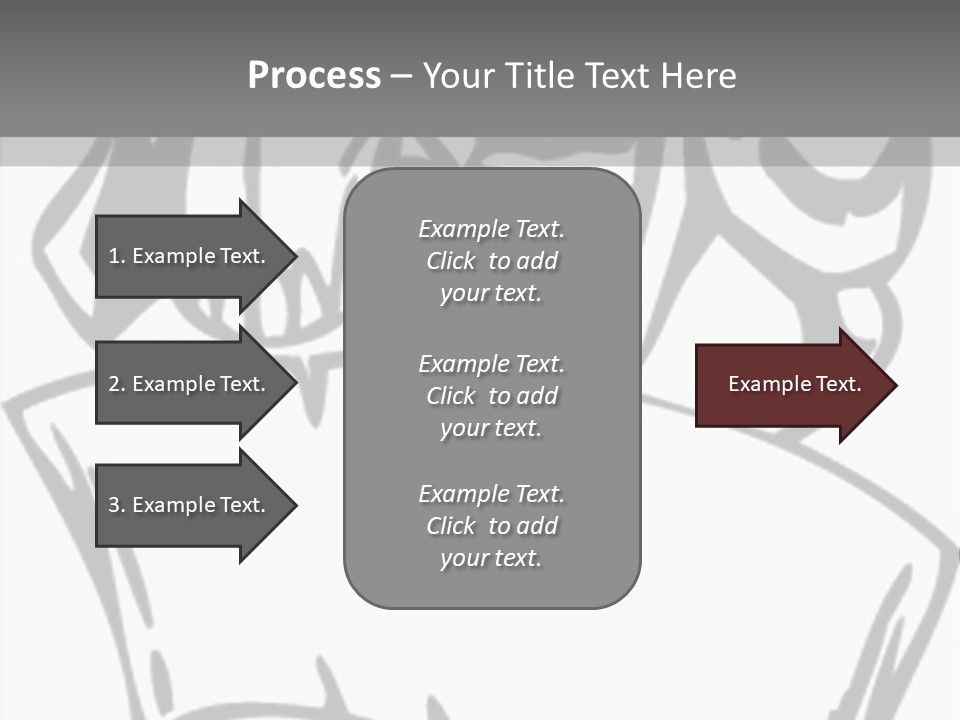 Soldier Vinylready Black And White PowerPoint Template
