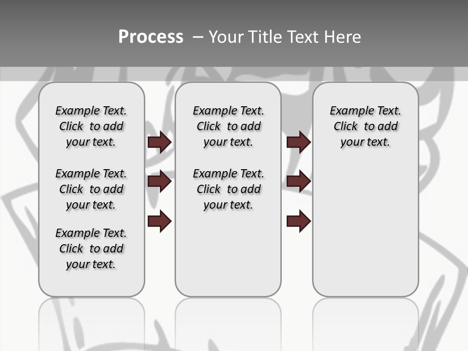 Soldier Vinylready Black And White PowerPoint Template