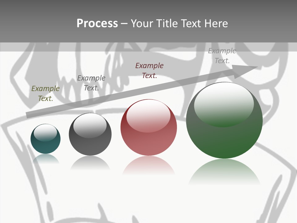 Soldier Vinylready Black And White PowerPoint Template