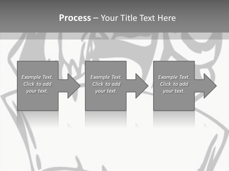 Soldier Vinylready Black And White PowerPoint Template