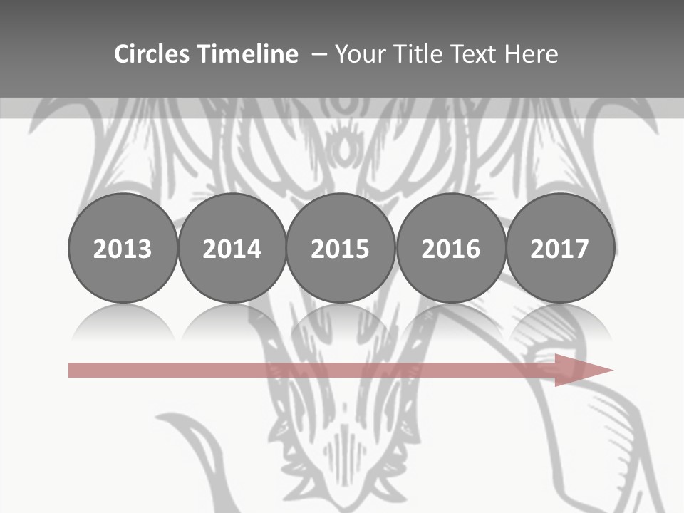 Tshirt Claw Mascot PowerPoint Template