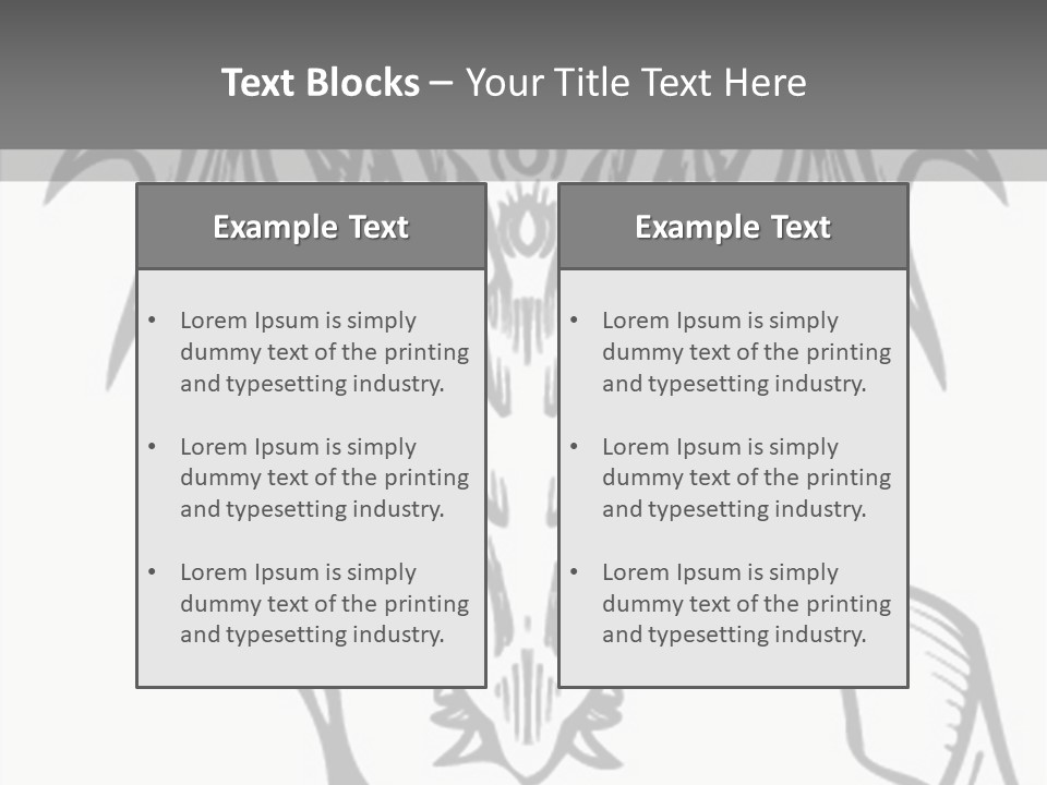 Tshirt Claw Mascot PowerPoint Template