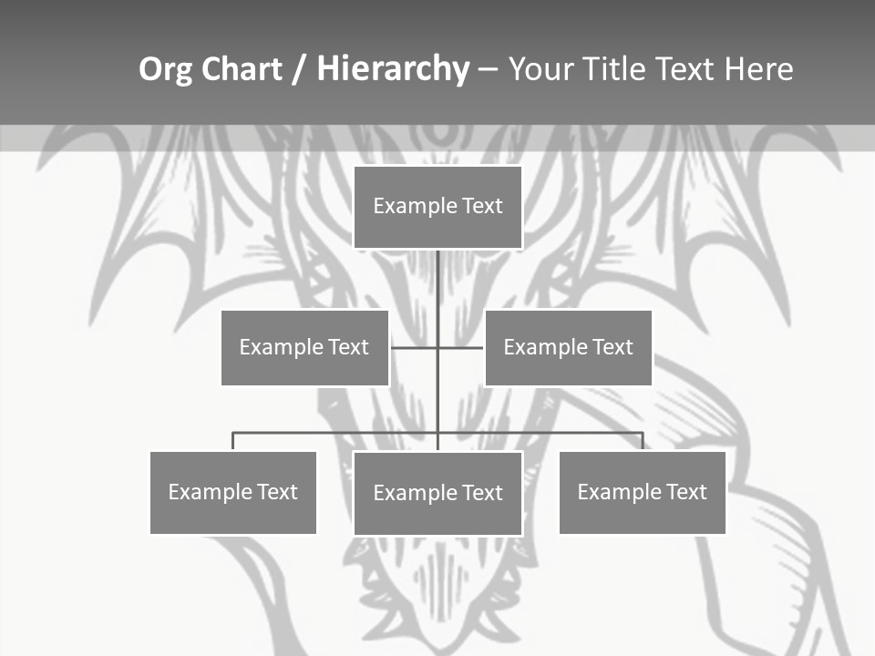 Tshirt Claw Mascot PowerPoint Template
