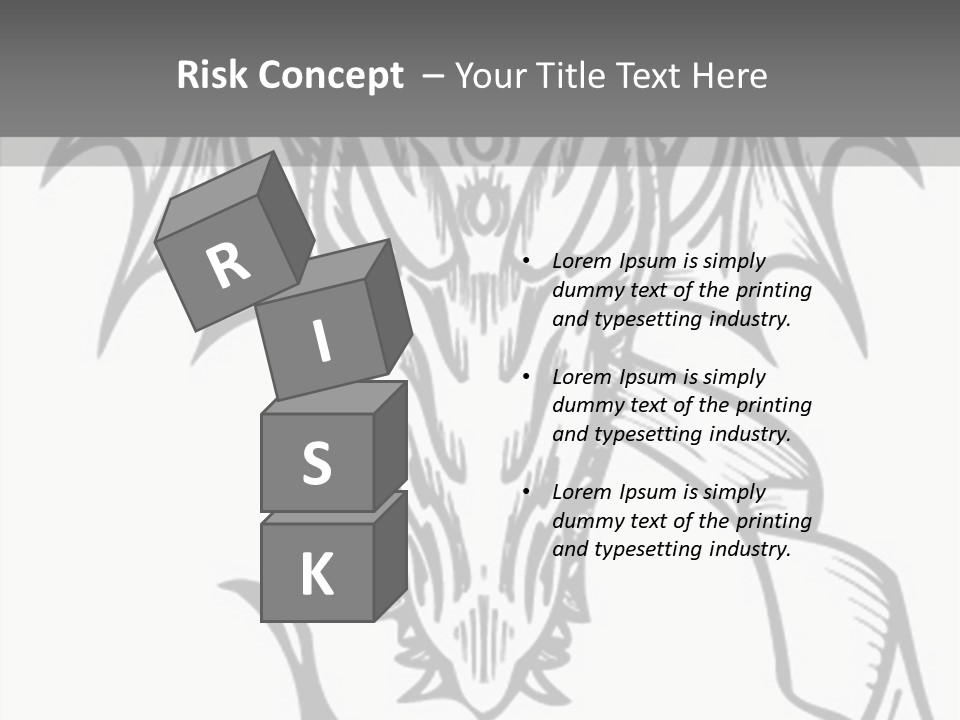 Tshirt Claw Mascot PowerPoint Template