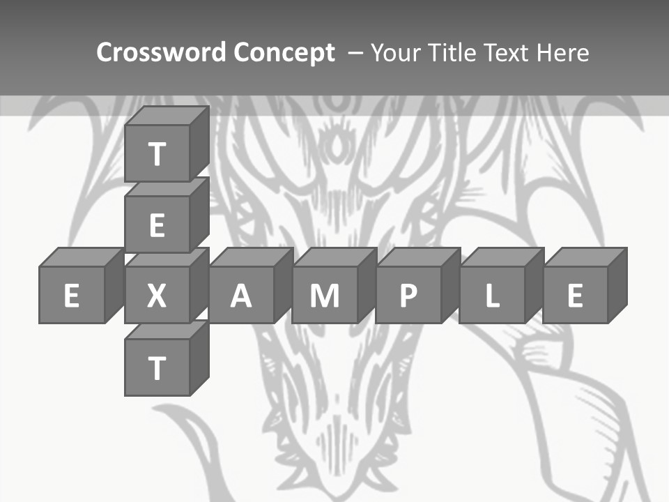 Tshirt Claw Mascot PowerPoint Template