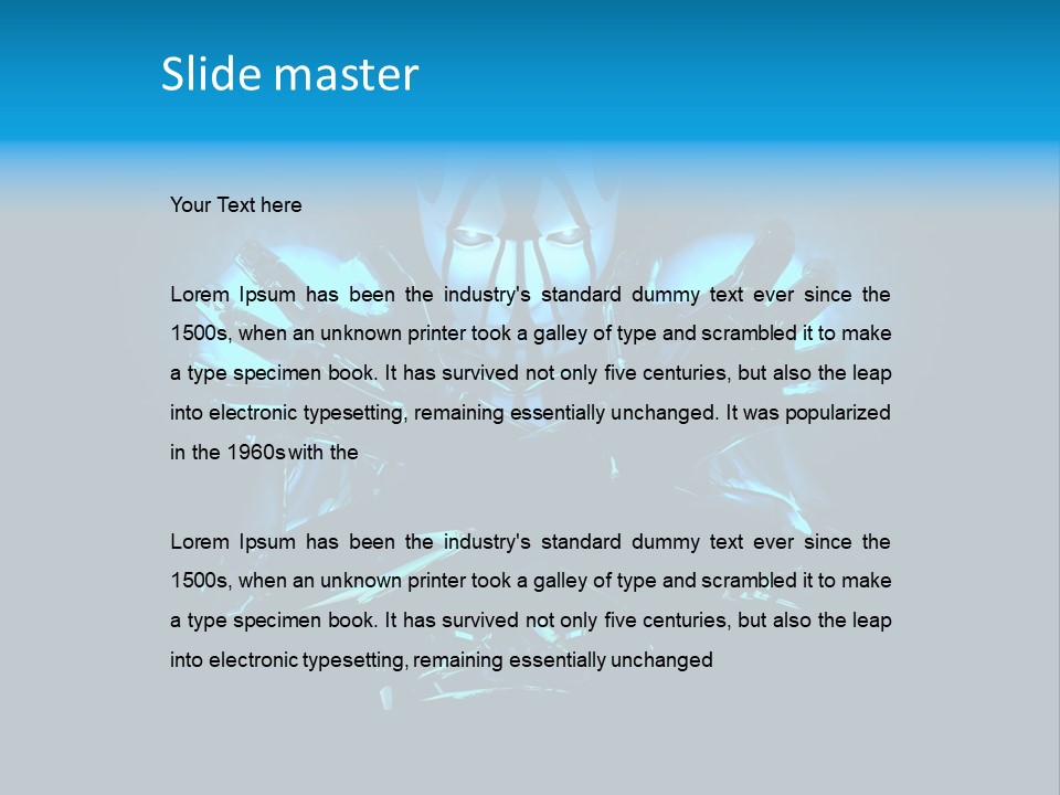 Women Creativity Head PowerPoint Template