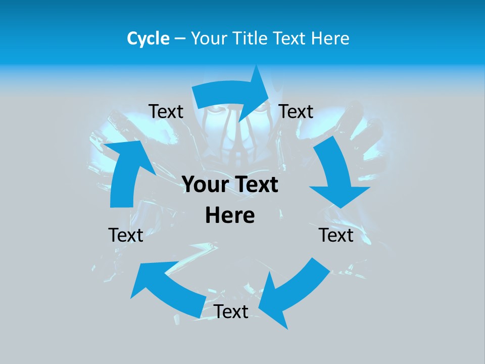 Women Creativity Head PowerPoint Template