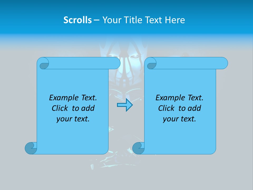 Women Creativity Head PowerPoint Template