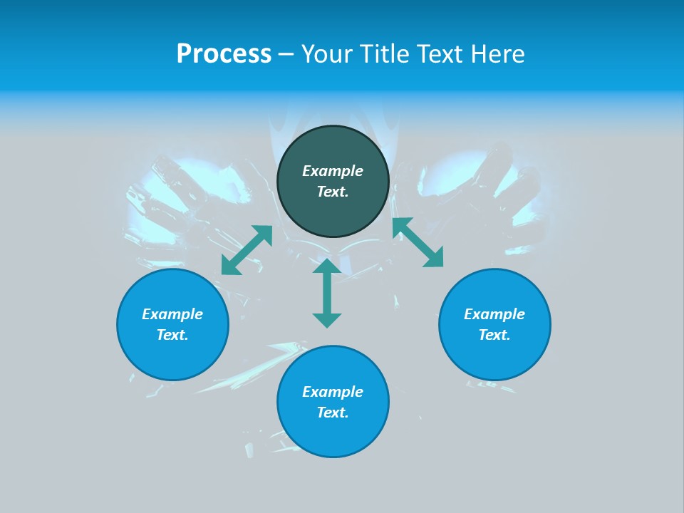 Women Creativity Head PowerPoint Template