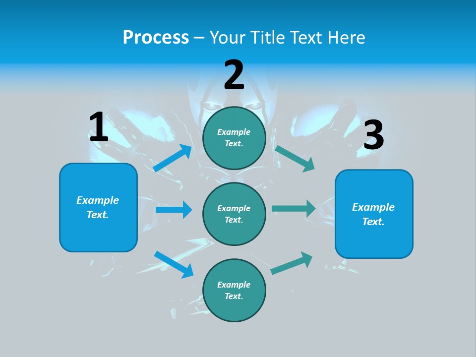 Women Creativity Head PowerPoint Template