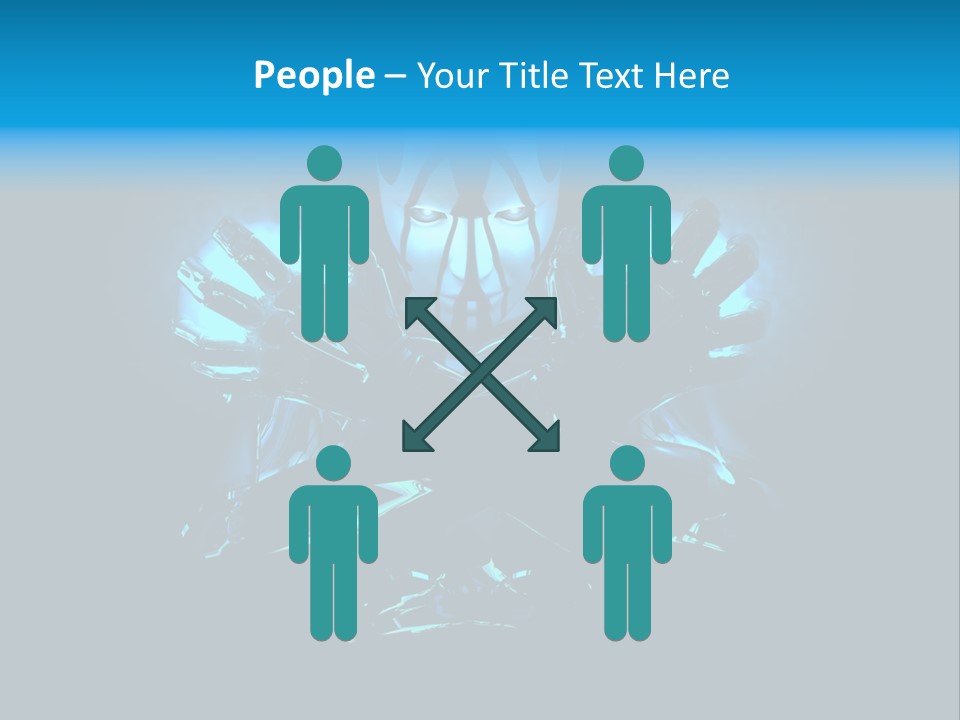 Women Creativity Head PowerPoint Template