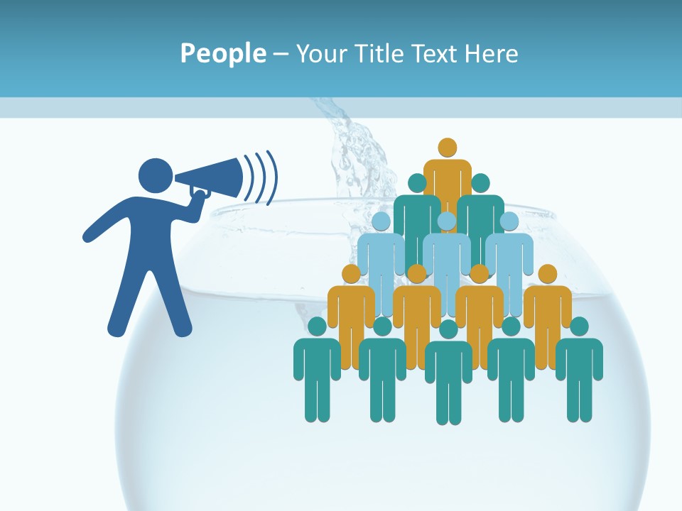 Bubble Challenge Fishbowl PowerPoint Template