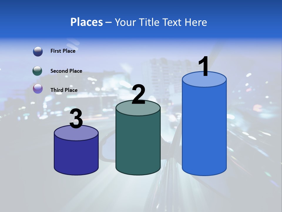 Highway Road Auto PowerPoint Template