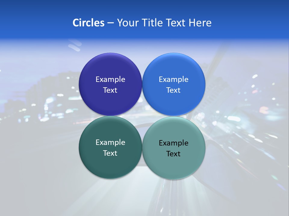 Highway Road Auto PowerPoint Template