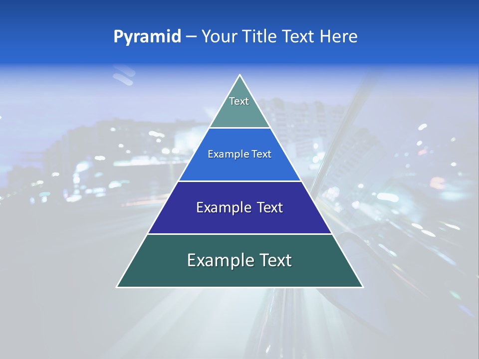 Highway Road Auto PowerPoint Template