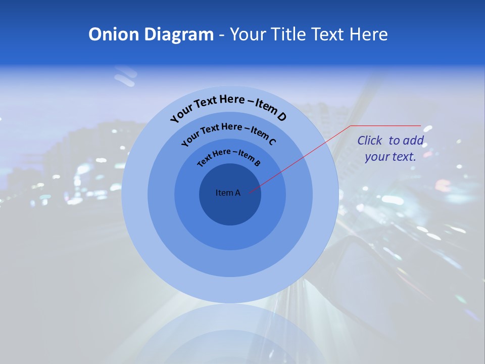 Highway Road Auto PowerPoint Template