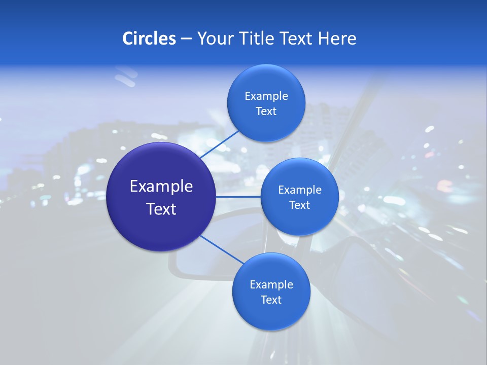 Highway Road Auto PowerPoint Template
