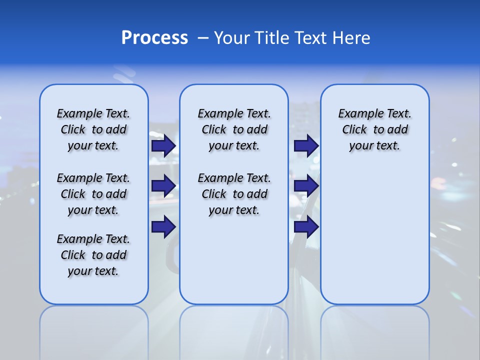 Highway Road Auto PowerPoint Template