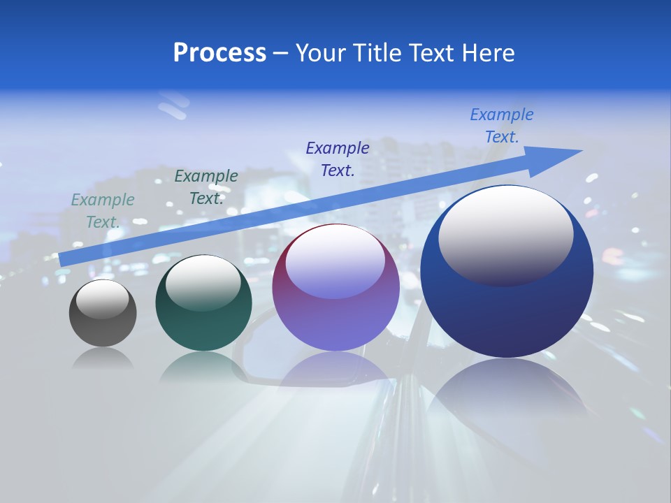 Highway Road Auto PowerPoint Template
