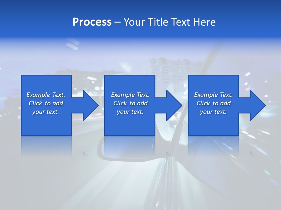Highway Road Auto PowerPoint Template