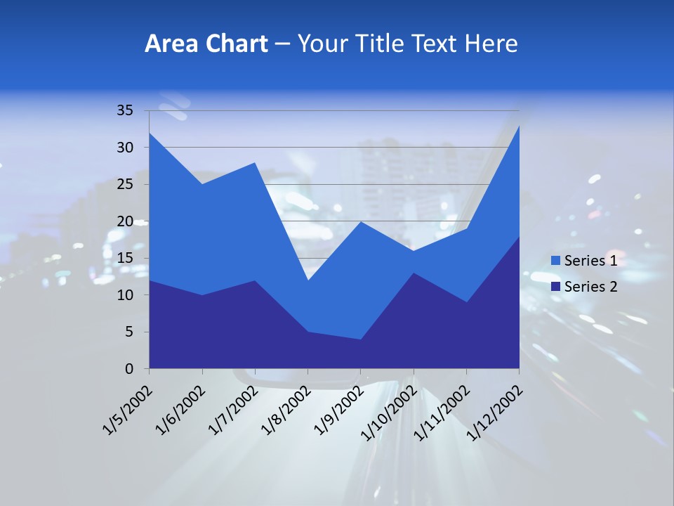 Highway Road Auto PowerPoint Template