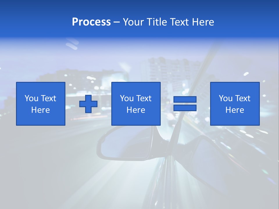 Highway Road Auto PowerPoint Template