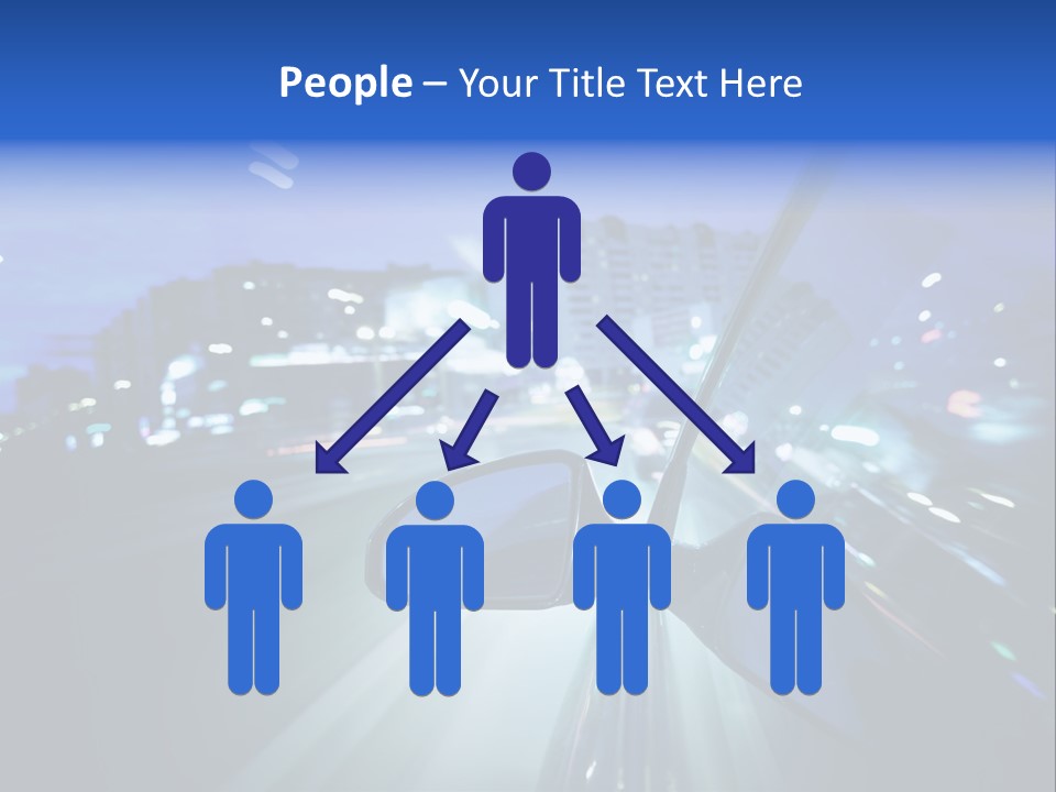 Highway Road Auto PowerPoint Template