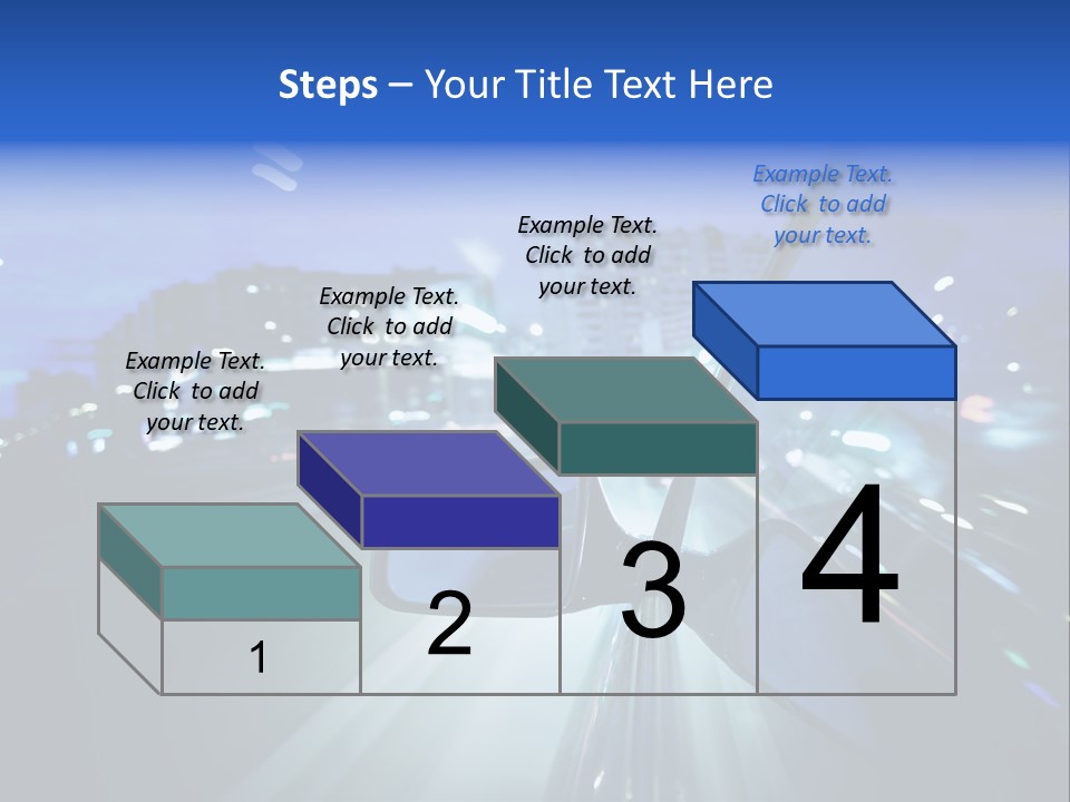 Highway Road Auto PowerPoint Template