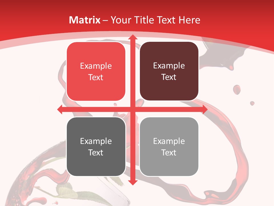 Drink Dating Dining PowerPoint Template