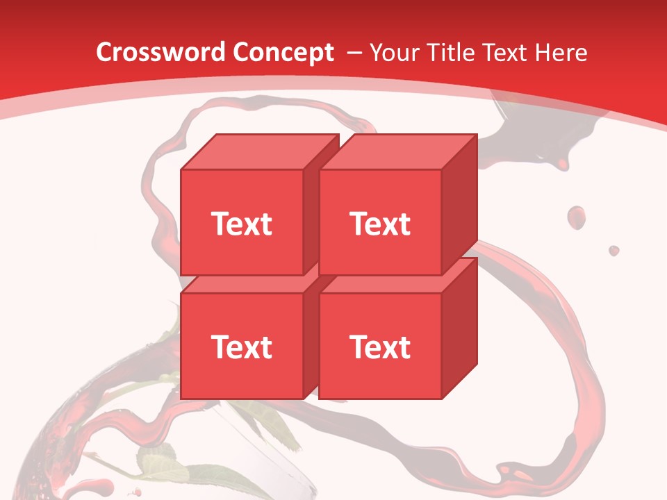 Drink Dating Dining PowerPoint Template