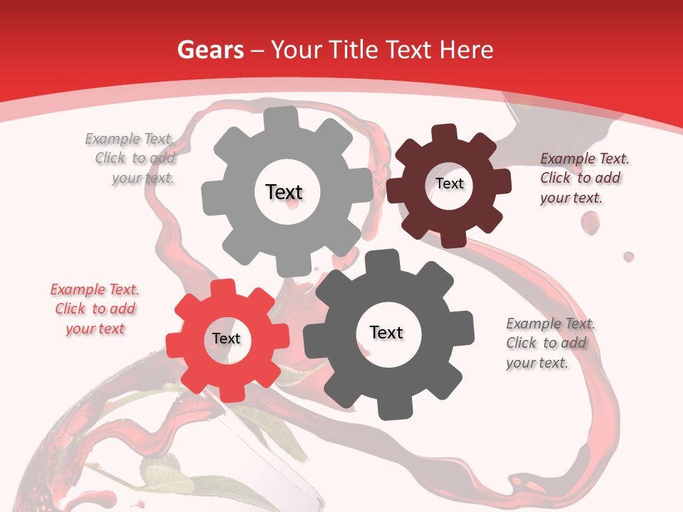 Drink Dating Dining PowerPoint Template