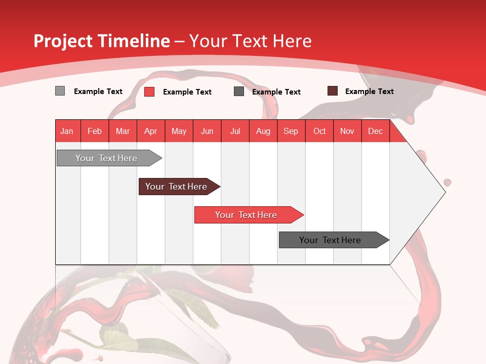 Drink Dating Dining PowerPoint Template