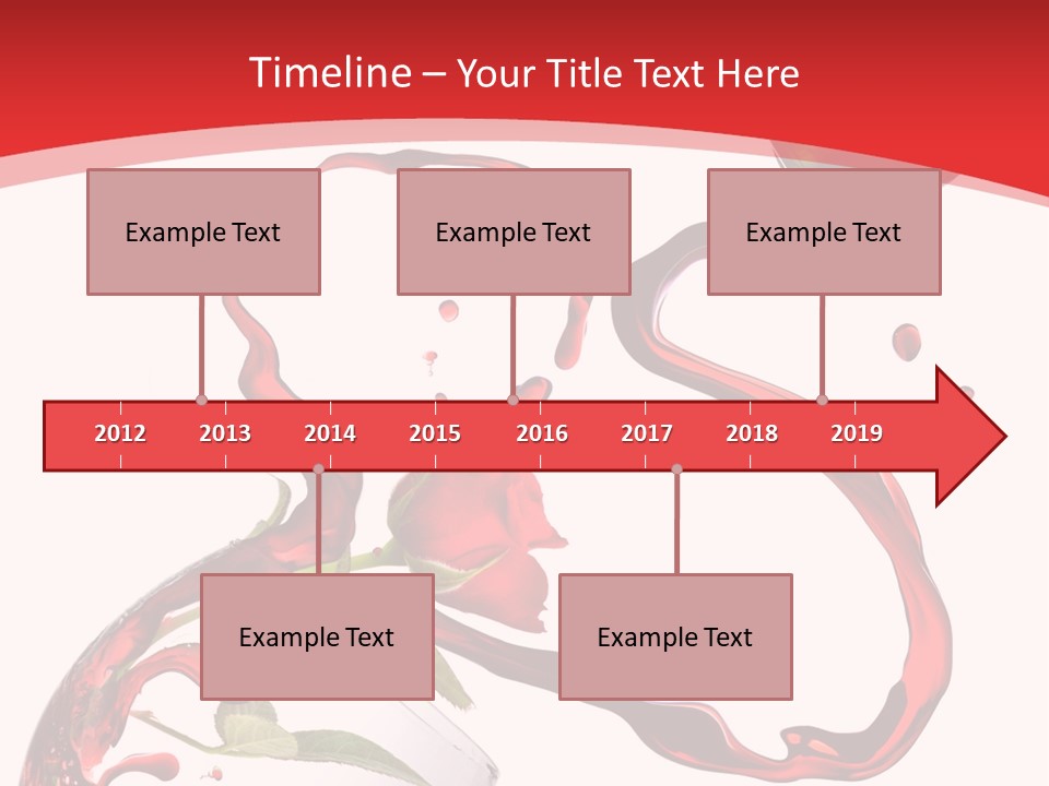 Drink Dating Dining PowerPoint Template