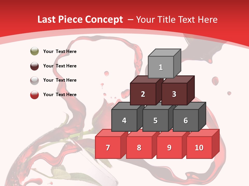 Drink Dating Dining PowerPoint Template