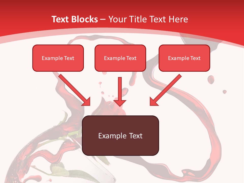 Drink Dating Dining PowerPoint Template