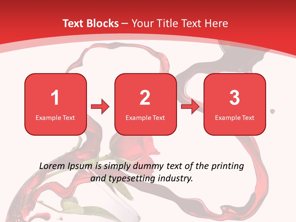 Drink Dating Dining PowerPoint Template