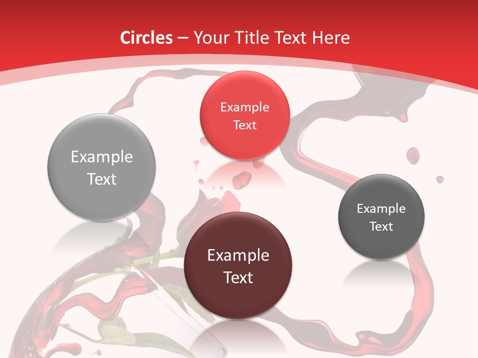 Drink Dating Dining PowerPoint Template