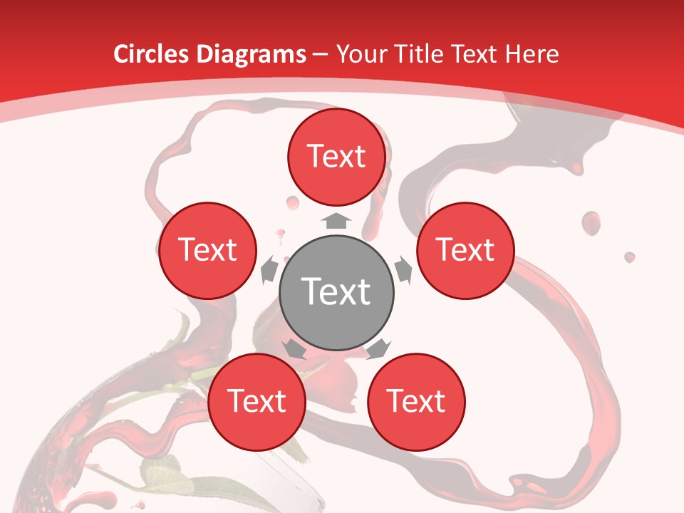 Drink Dating Dining PowerPoint Template