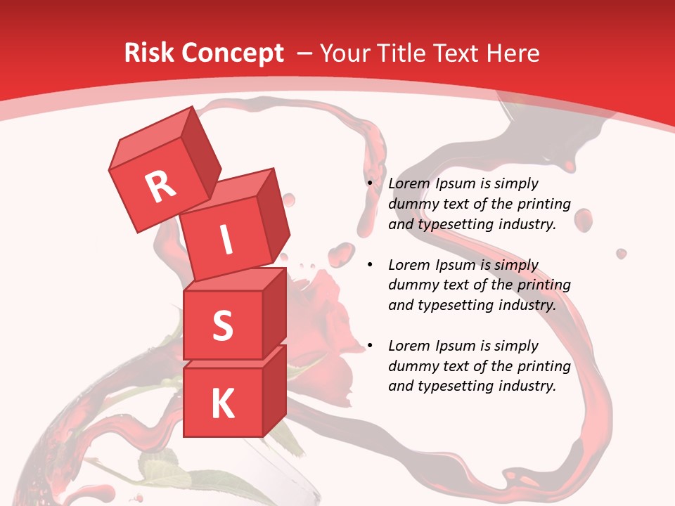 Drink Dating Dining PowerPoint Template