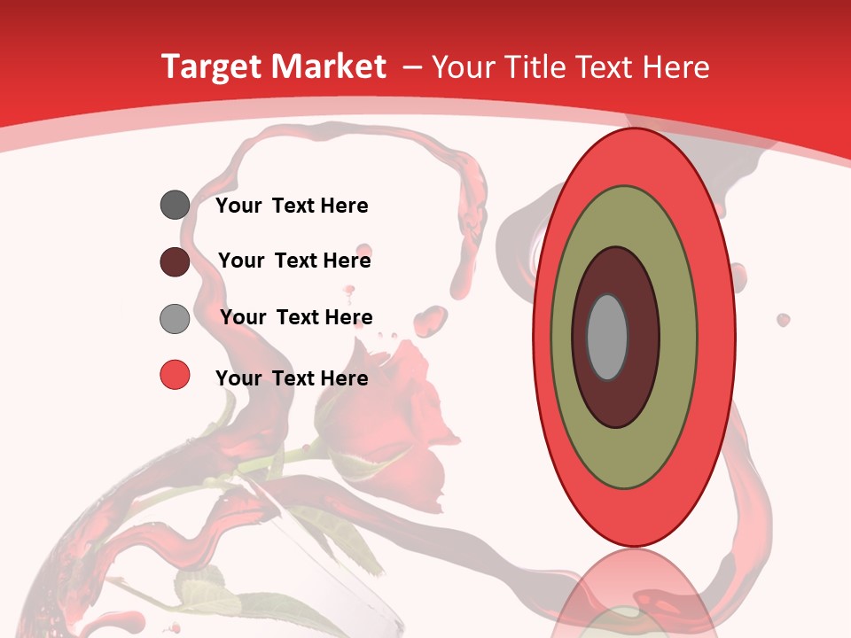 Drink Dating Dining PowerPoint Template