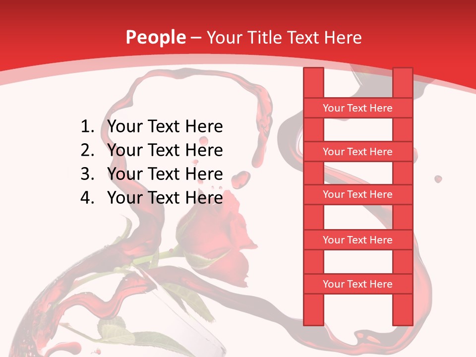 Drink Dating Dining PowerPoint Template