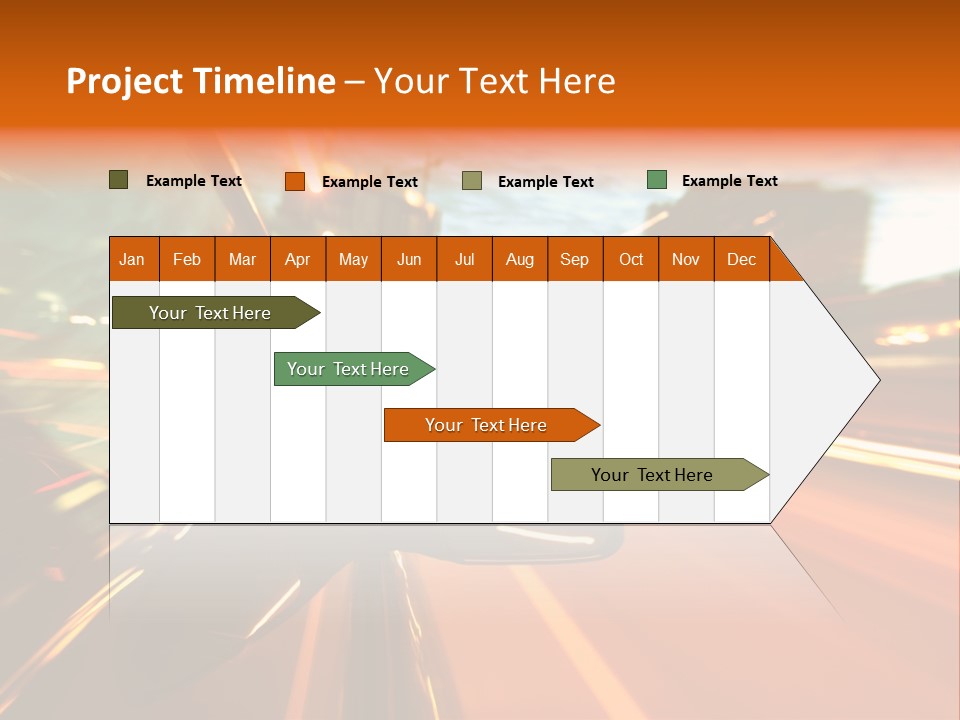 Dark Town Street PowerPoint Template